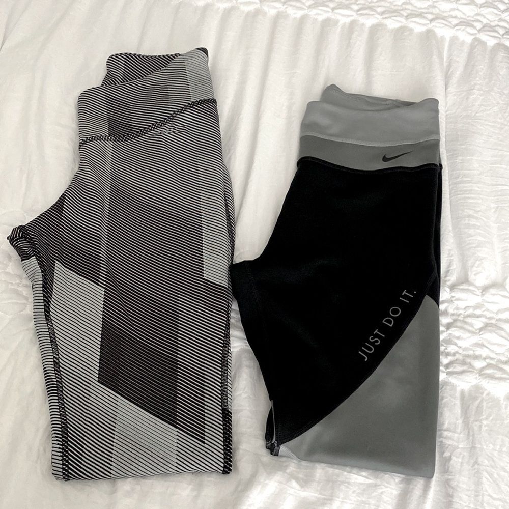 Women Nike & Reebok Leggings Size Medium New Without Tag